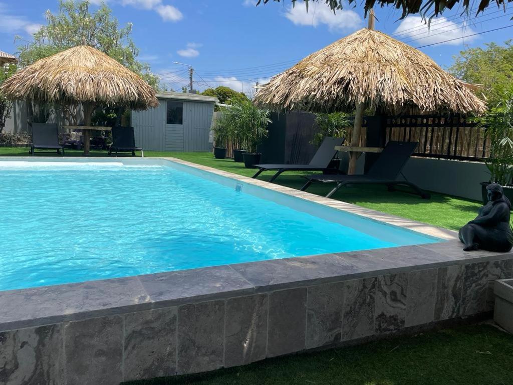 Palmhouse Apartments Aruba 1- 4 Persons Savaneta Exteriör bild