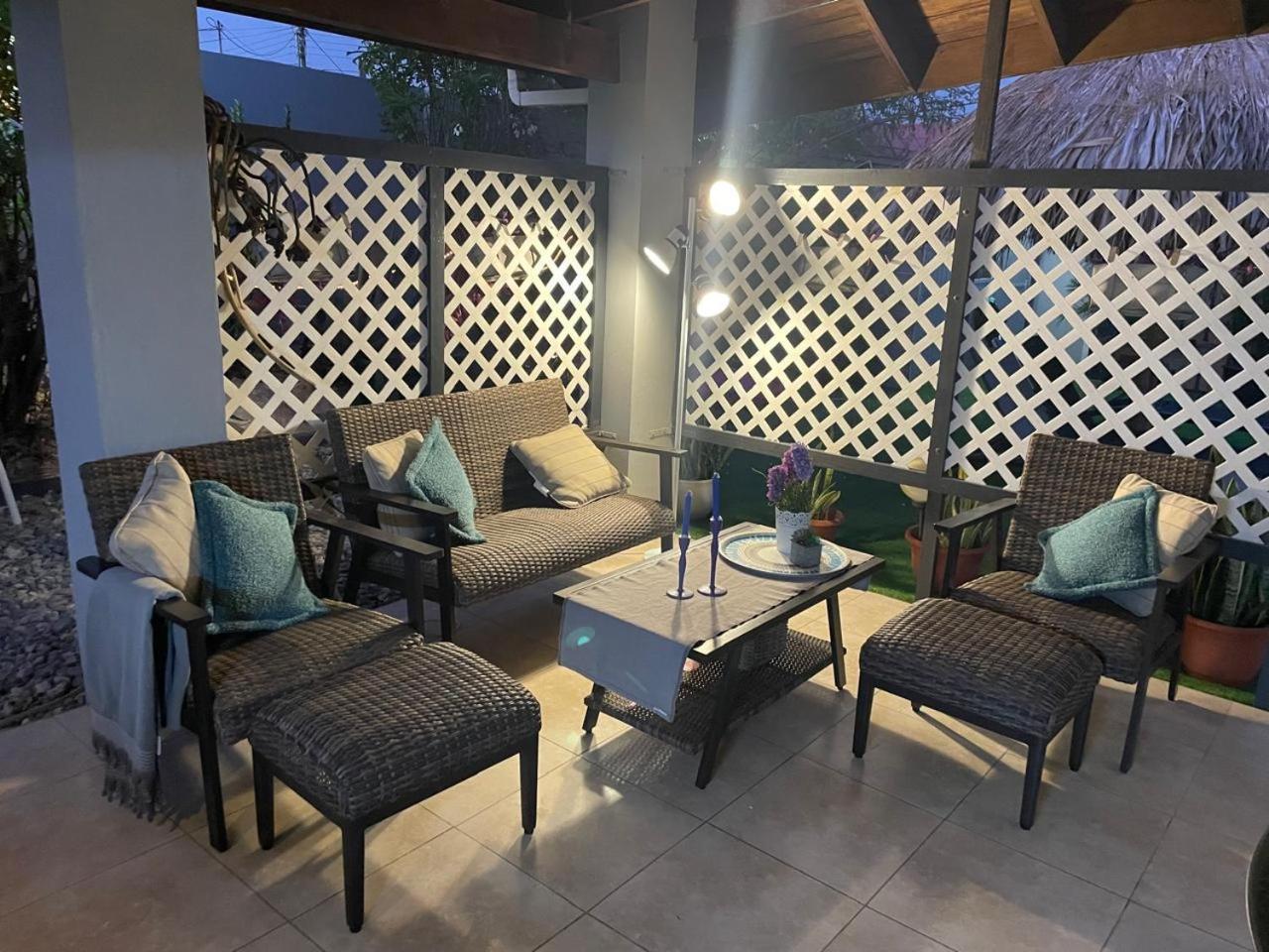Palmhouse Apartments Aruba 1- 4 Persons Savaneta Exteriör bild